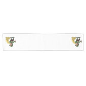 Ierse Leprechaun Gooit Lucky Cookies Grappig  Korte Tafelloper (Horizontaal)