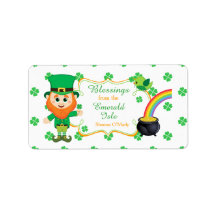 Ierse Leprechaun Groeten Klaver St Patrick's Dal