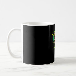 Ierse Leprechaun Luiaard Shamrock St. Patrick's Da Koffiemok