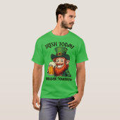 Ierse Leprechaun - St. Patrick's Day T-shirt (Voorkant volledig)
