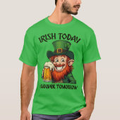 Ierse Leprechaun - St. Patrick's Day T-shirt (Voorkant)