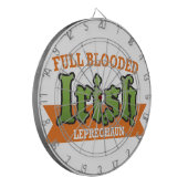 Ierse Leprechaun - Volbloed Dartbord (Voorkant Links)