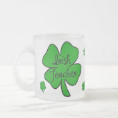 Ierse leraar matglas koffiemok (Links)