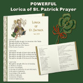 Ierse Lorica van St. Patrick Prayer Kaart