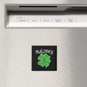 Ierse Maloney Lucky Clover St. Patrick's Day Magneet (Insitu (Vaatwasser))