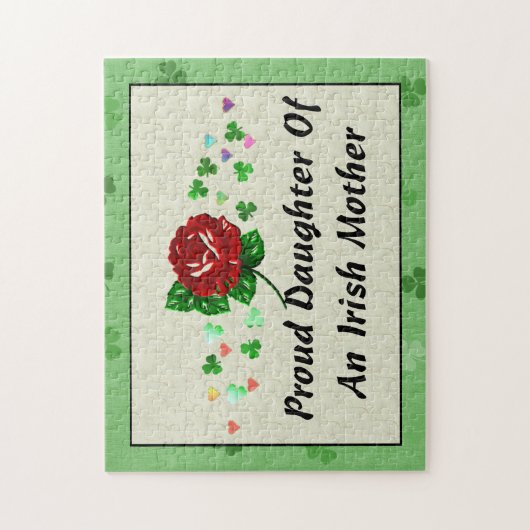 Ierse mam legpuzzel (Verticaal)