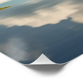 Ierse man in een Iers landschap Perfect Poster (Hoek)