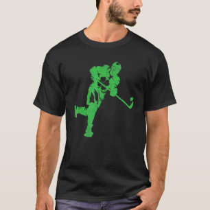 Ierse Mannen Kinder jongens Ice Hockey St Patricks T-shirt