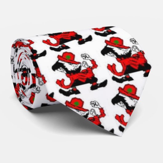 Ierse mascotte stropdas (Opgerold)