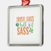 Ierse massa vol mis metalen ornament (Links)