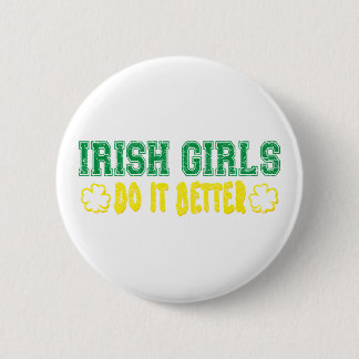 Ierse meisjes doen het beter ronde button 5,7 cm