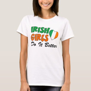 Ierse meisjes doen het beter t-shirt