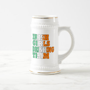 Ierse meisjes drink team bierpul
