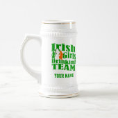 Ierse meisjes drink team St Patrick's day Bierpul (Links)
