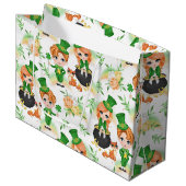 Ierse meisjes en jongens groot cadeauzakje (Voorkant Gekanteld)