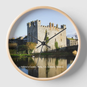 Ierse middeleeuwse kasteel, Athy, Co. Kildare Ierl