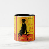 Ierse Mok van Wolfhound Cute Dog Coffee (Center)