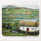 Ierse Muismat Ierland Landschap Mousepad (Voorkant)