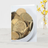 ierse munten pot goud kaart (Gele Bloem)