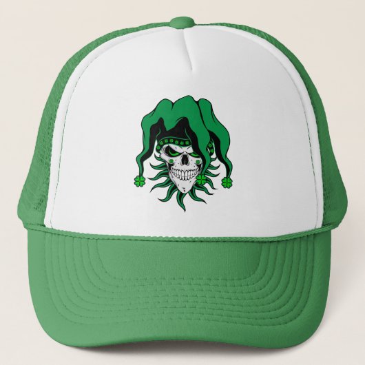 Ierse narrenhoofd trucker pet (Voorkant)