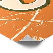 Ierse nationale retro-reisposter poster (Hoek)