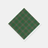 Ierse Nationale Tartan Servet (Hoek)