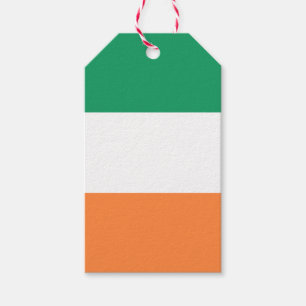 Ierse Nationale Vlag, Ierse standaard, Banier Cadeaulabel
