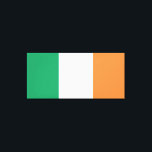 Ierse Nationale Vlag, Ierse standaard, Banier Canvas Afdruk<br><div class="desc">De driekleur: een symbool van hoop en eenheid - De Ierse driekleur, een levendig tapijt van groen, wit en oranje, is synoniem geworden met het Smaragdland. Deze eenvoudige maar krachtige vlag heeft binnen zijn plooien een rijke geschiedenis en een diepe symboliek. - Een rebellieke geboorte - De driekleur werd voor...</div>