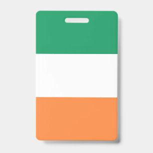Ierse nationale vlag, Ierse standaard, Banner Badge