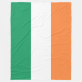 Ierse Nationale Vlag, Ierse standaard, Banner Fleece Deken (Voorkant)