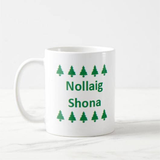 Ierse Nollaig Shona Koffiemok (Links)
