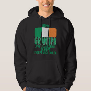  Ierse opa Ierland vlag voor Father S DA Hoodie