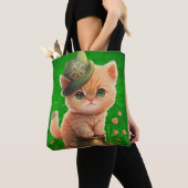 IERSE ORANJE TABBY KITTEN POT GOLD TOTE BAG (Dichtbij)