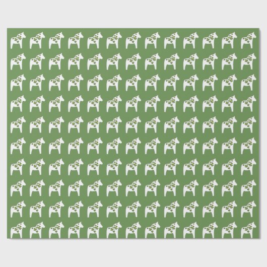 Ierse paarden cadeaupapier (Vlak)
