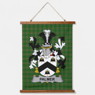 Ierse Palmer Coat of Arms Familie Crest Hangend Wandkleed