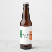 Ierse partij bier etiket (Voorkant)
