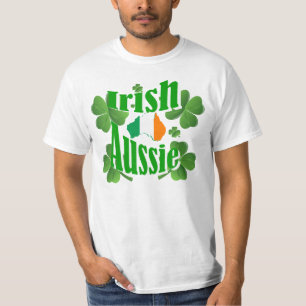 Ierse patriottische Aussie, St Patrick dag T-shirt