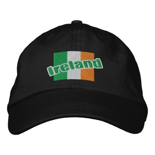 Ierse Patriottische Ierland Vlag En Tekst Pet (Voorkant)