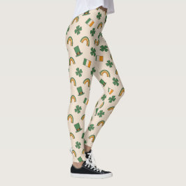 Ierse Patroon St Patrick's Day Leggings