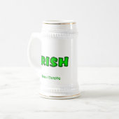 Ierse Persoonlijke Mok/Stenen bierkroes Bierpul (Voorkant links)