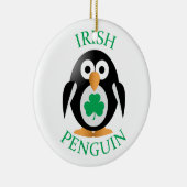 Ierse pinguïn keramisch ornament (Rechts)