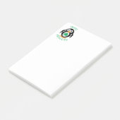 Ierse pinguïn post-it® notes (Schuin)