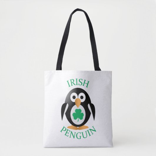 Ierse pinguïn tote bag (Voorkant)