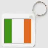 Ierse platteland Keltische Stenen kruis, Ierland v Sleutelhanger (Achterkant)