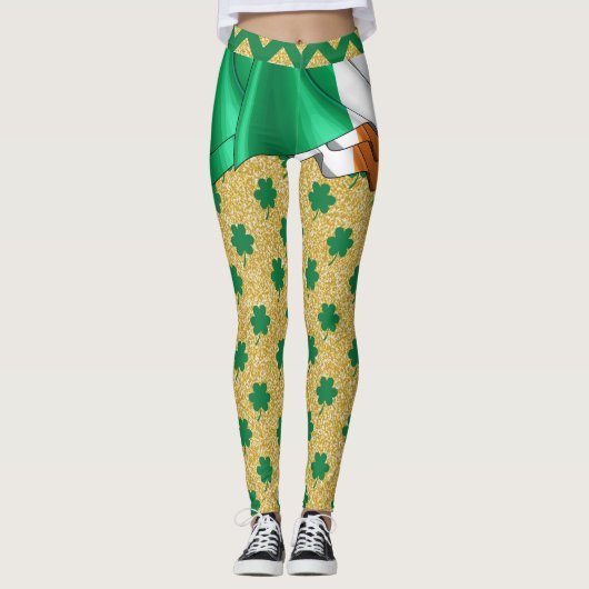 Ierse Pop Mode Leggings (Voorkant)