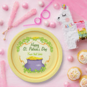 Ierse Pot met Goud Papieren Bordje (Feest)