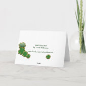 IERSE POTATOES - ST. PATRICK'S DAY WENSKAART KAART (Achterkant)