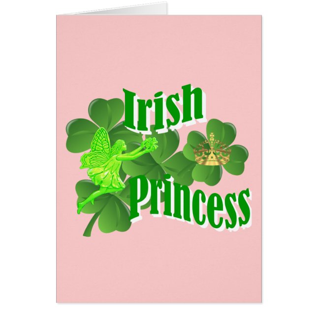 Ierse prinses en fee (Voorkant)