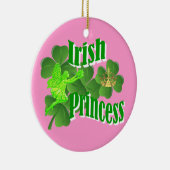 Ierse prinses keramisch ornament (Rechts)