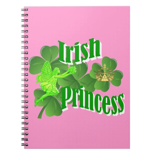 Ierse prinses notitieboek (Voorkant)